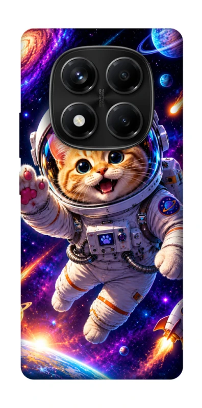 Чохол на Xiaomi Redmi Note 14 Pro 4G Space Cat фото 1 з 1