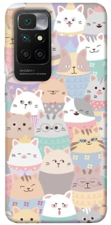 Чохол на Xiaomi Redmi 10 Funny Kittens ver.2 фото 1 з 1