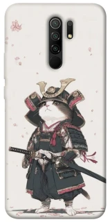 Чохол на Xiaomi Redmi 9 Samurai Cat Warrior фото 1 з 1