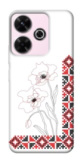 Чехол на Xiaomi Redmi 13 4G Вышиванка на смартфон фото 1 из 1