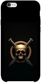 Чохол на Apple iPhone 6/6s plus (5.5") Golden Skull фото 1 з 1