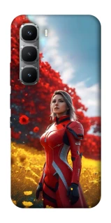 Чохол на Infinix Hot 60 Pro Cyber space girl ver.5 фото 1 з 1