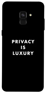 Чохол на Samsung A530 Galaxy A8 (2018) Privacy is luxury фото 1 з 1