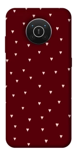 Чехол на Nokia X10 / X20 Smal hearts фото 1 из 1