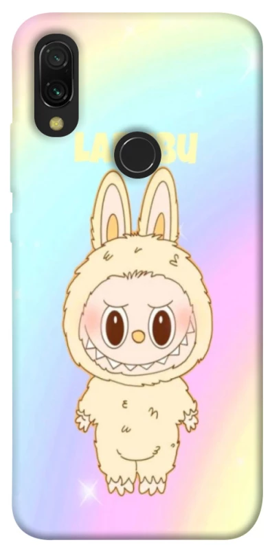 Чохол на Xiaomi Redmi 7 Fluffy Rainbow Labubu фото 1 з 1