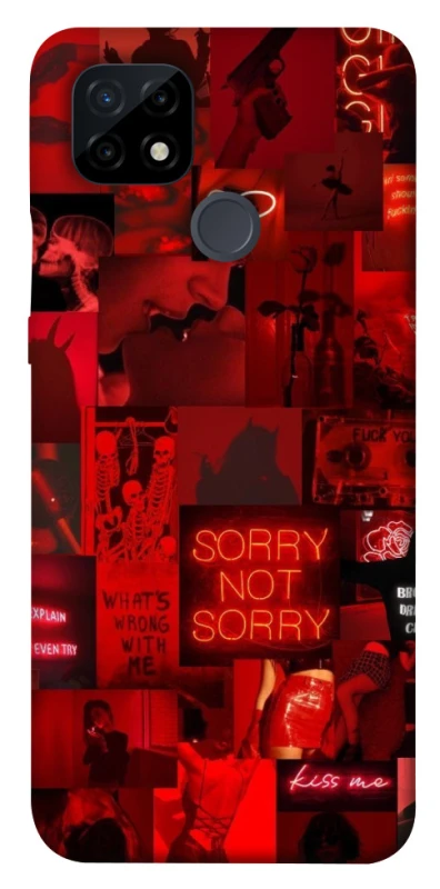 Чехол на Realme C21 Love collage ver.4 фото 1 из 1