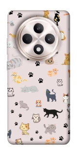 Чохол на Oppo Reno 12 F 4G/5G Cat style ver.1 фото 1 з 1