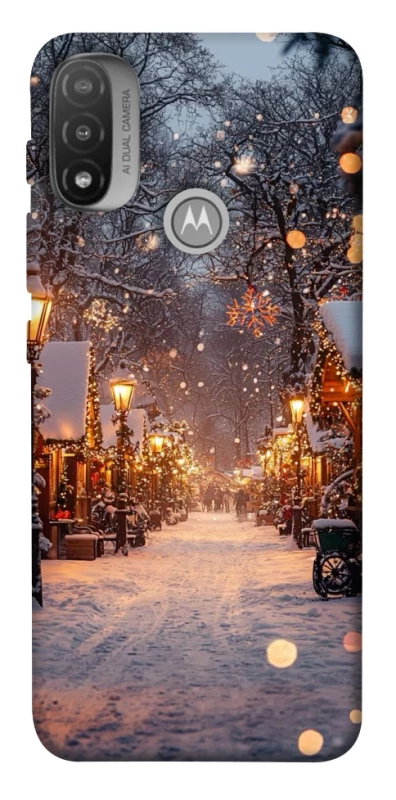 Чохол на Motorola Moto E20 Новорічний v50 фото 1 з 1