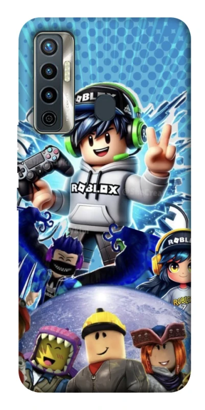Чохол на TECNO Camon 17 Roblox collage ver.3 фото 1 з 1