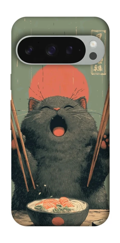 Чехол на Google Pixel 10 Pro XL Hungry Cat фото 1 из 1