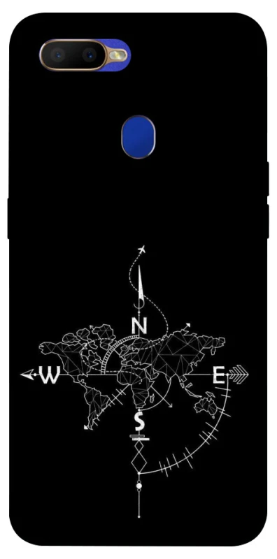 Чохол на Oppo A5s Travel Map фото 1 з 1