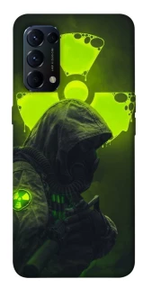 Чохол на Oppo Reno 5 4G Радіація v5 фото 1 з 1