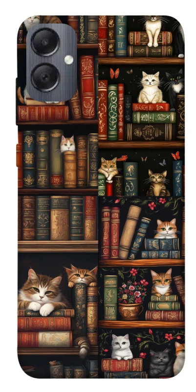 Чохол на Samsung Galaxy A05 Cats & Books фото 1 з 1