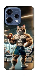 Чехол на Oppo Reno 15 Качок кот фото 1 из 2