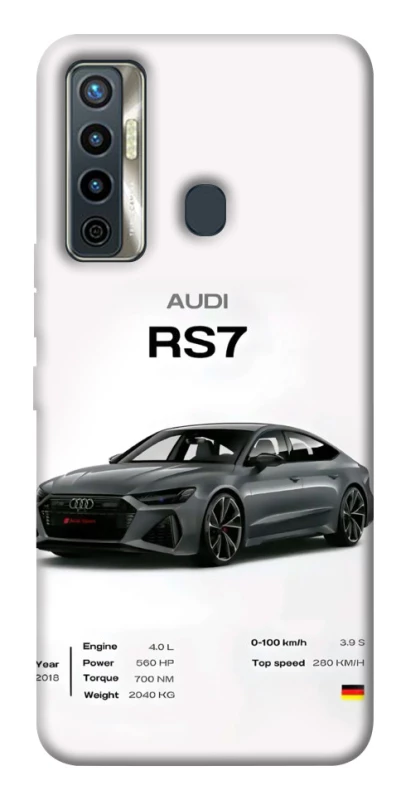 Чехол на TECNO Camon 17 Audi RS7 фото 1 из 1