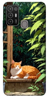 Чохол на ZTE Blade A52 red cat фото 1 з 1