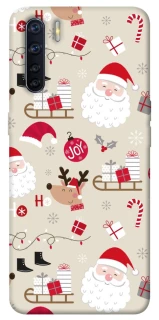 Чехол на Oppo A91 Новогодний v1 фото 1 из 1