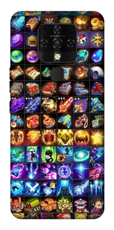 Чохол на TECNO Camon 16 SE Abilities menu ver.2 фото 1 з 1