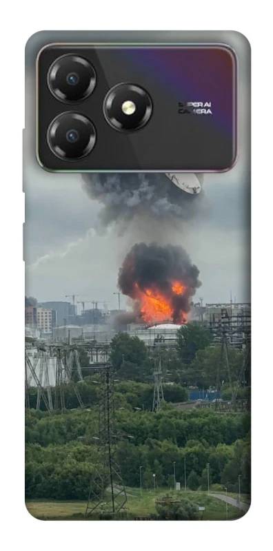 Чохол на ZTE Blade A36 Moscow never sleeps ver.4 фото 1 з 1