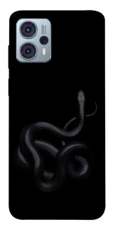 Чохол на Motorola Moto G23 Black snake фото 1 Чохол на Motorola Moto G23 Black snake фото 1 з 1