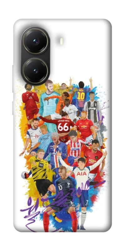 Чохол на Xiaomi Poco X6 Pro Football Abstract v2 фото 1 з 1