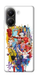 Чохол на Xiaomi Poco X6 Pro Football Abstract v2 фото 1 з 1