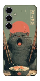 Чехол на Samsung Galaxy S25+ Hungry Cat фото 1 из 1