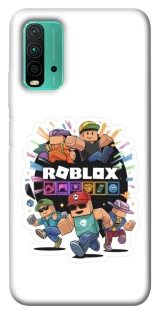 Чехол на Xiaomi Redmi Note 9 4G / Redmi 9 Power Roblox logo ver.3 фото 1 из 1