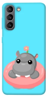 Чехол на Samsung Galaxy S21 Adopt Me Hippo Floatie фото 1 из 1