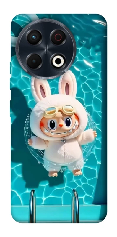 Чохол на TECNO Spark 30 Pro (KL7) Labubu in the pool ver.2 фото 1 з 1