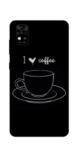 Чехол на ZTE Blade A31 Black coffee фото 1 из 1