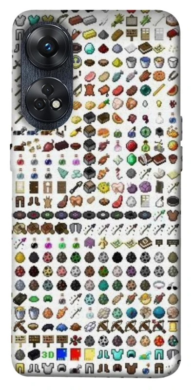 Чохол на Oppo Reno 8T 4G Minecraft v2 фото 1 з 1