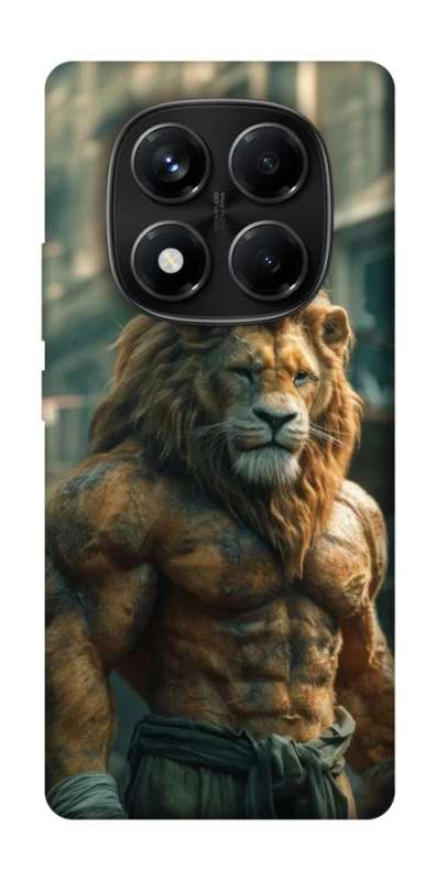 Чехол на Xiaomi Redmi Note 14 Pro 4G Лев фото 1 из 1