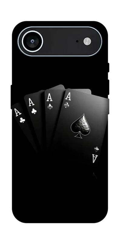 Чехол на Apple iPhone 17 Air (6.5") Black Cards фото 1 из 1