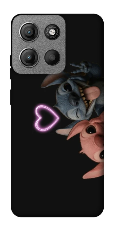 Чохол на Motorola Moto G15 Power Love Stitch & Angel фото 1 з 1