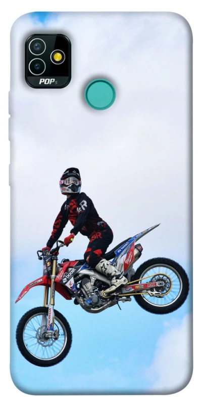 Чехол на TECNO POP 5 Мотокросс фото 1 из 1