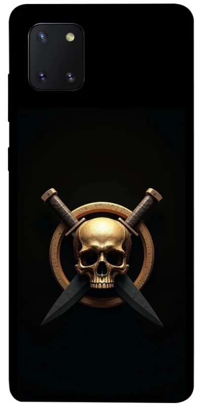 Чохол на Samsung Galaxy Note 10 Lite (A81) Golden Skull фото 1 з 1