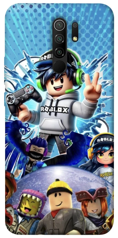 Чохол на Xiaomi Redmi 9 Roblox collage ver.3 фото 1 з 1
