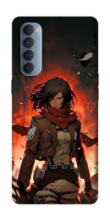 Чохол на Oppo Reno 4 Pro Mikasa v2 фото 1 з 1