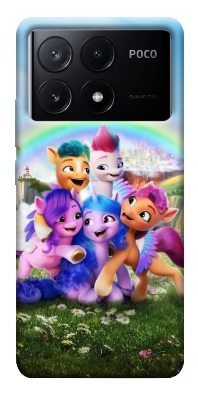 Чехол на Xiaomi Poco X6 My Little Pony ver.5 фото 1 из 1