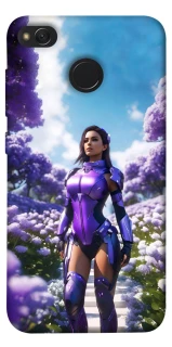 Чехол на Xiaomi Redmi 4X Cyber space girl ver.4 фото 1 из 1