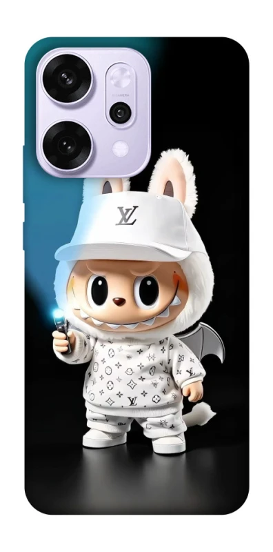 Чохол на Oppo Reno 14 Pro Labubu with flashlight ver.1 фото 1 з 1