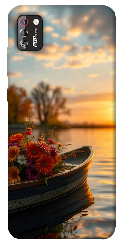 Чохол на TECNO POP 4 Pro Flowers v18 фото 1 з 1