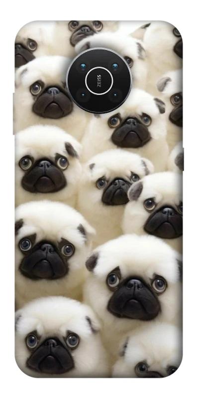 Чохол на Nokia X10 / X20 Doggy Pug Love фото 1 з 1
