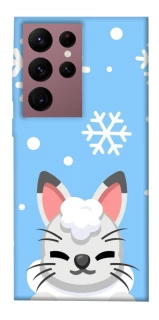 Чохол на Samsung Galaxy S22 Ultra Adopt Me Snow Kitty Smile фото 1 з 1