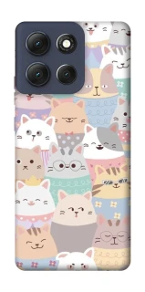 Чехол на Motorola Moto G86 Funny Kittens ver.2 фото 1 из 1