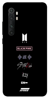 Чехол на Xiaomi Mi Note 10 Lite K-pop Logo фото 1 из 1