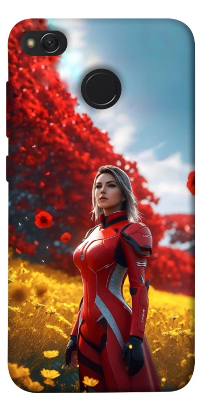 Чохол на Xiaomi Redmi 4X Cyber space girl ver.5 фото 1 з 1