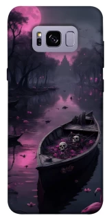 Чехол на Samsung G955 Galaxy S8 Plus Boat and flamingo фото 1 из 1