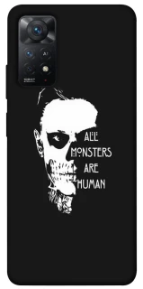 Чохол на Xiaomi Redmi Note 12 Pro 4G All Monsters are Human фото 1 з 1